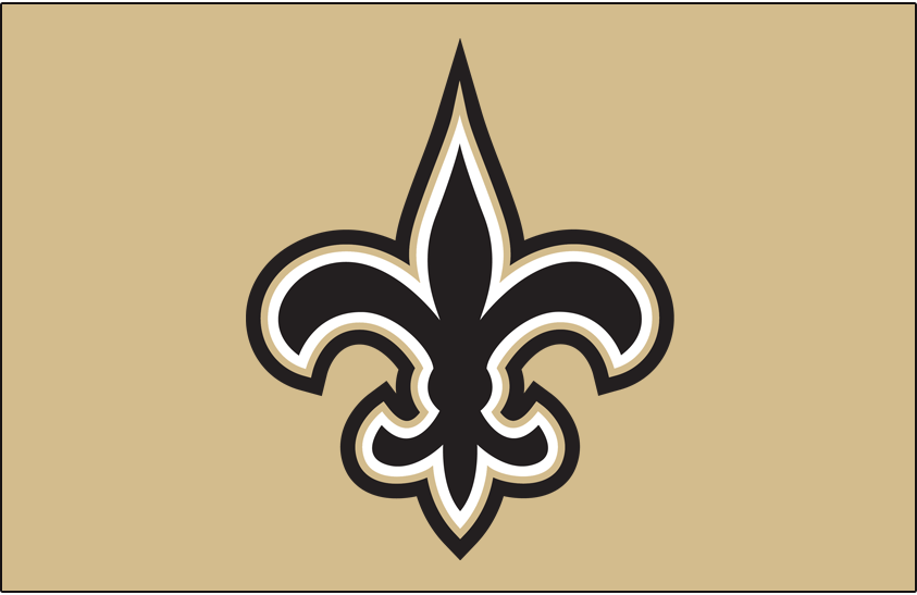 New Orleans Saints 2017-Pres Primary Dark Logo t shirt iron on transfers...